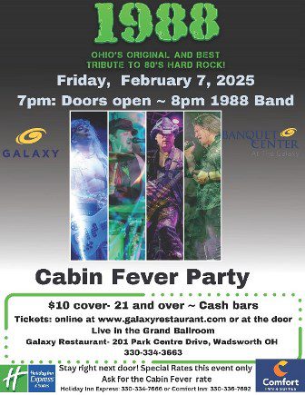 Cabin Fever Party with the 1988 Band