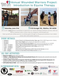 Veterans - Introduction to Equine Therapy & Wellness Services at Forever Amber Acres