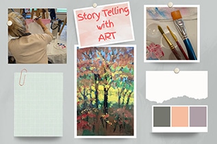 Storytelling with Art - FREE art class for adults and teens (ages 14+)