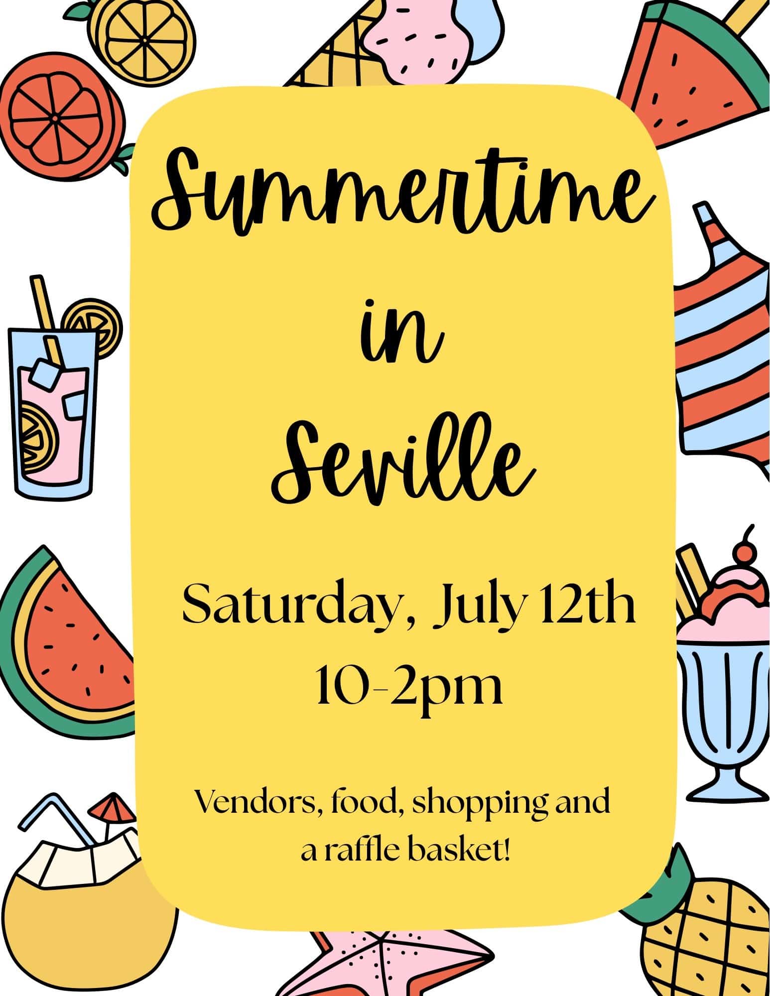 Summertime in Seville presented by Eighteen West Boutique and Vintage