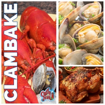 Clams at the Castle-Seaside Clambake