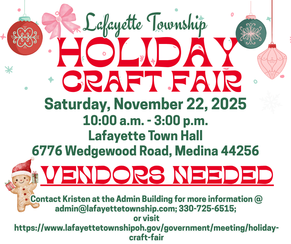 Lafayette Township Holiday Craft Fair