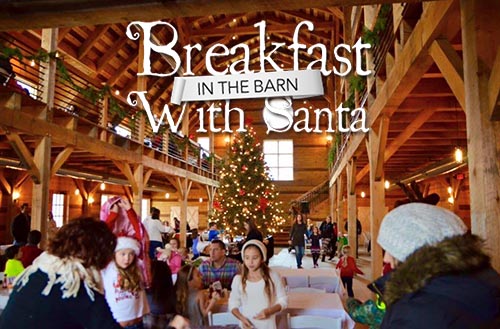 Breakfast in the Barn with Santa